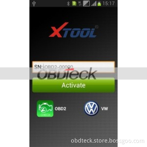 IOBD2 Android Diagnostic Tool for VW AUDI/SKODA/SEAT $94.00